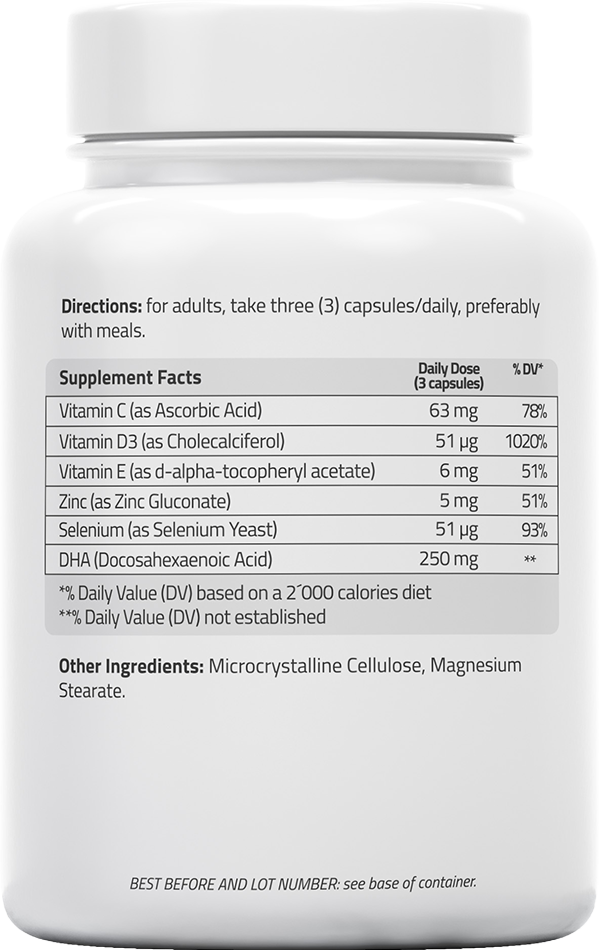 Swiss Nutracare Immunity Immune DHA